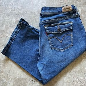 Levi’s 515 Skimmer Denim Capris